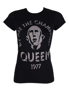 Tee-shirt métal pour femmes Queen - We Are The Champions - ROCK OFF - QUTS16LB