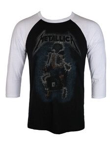 Tee-shirt métal pour hommes Metallica - ELECTRIC CHAIR Baseball - NNM - RTMTLBBBWRTL