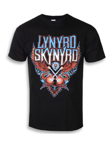 Tee-shirt métal pour hommes Lynyrd Skynyrd - Crossed Guitars - PLASTIC HEAD - RTLS0126