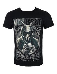 Tee-shirt métal pour hommes Volbeat - Goat With Skull - ROCK OFF - VOLTS05MB