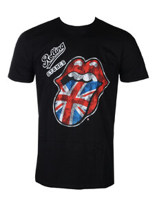 Tee-shirt métal pour hommes Rolling Stones - British - ROCK OFF - RSTEE16MB