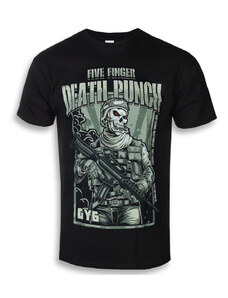Tee-shirt métal pour hommes Five Finger Death Punch - War Soldier - ROCK OFF - FFDPTS29MB
