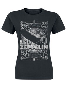 Tee-shirt métal pour femmes Led Zeppelin - Vintage - NNM - RTLZEGSBVIN LZTS17LB