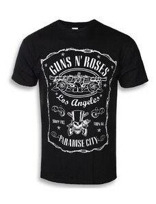 Tee-shirt métal pour hommes Guns N' Roses - Paradise City - ROCK OFF - GNRTS07MB
