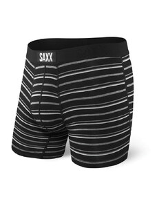 Saxx Vibe Boxer Brief Black Coast Stripe