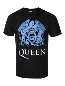 Tee-shirt métal pour hommes Queen - Blue Crest - ROCK OFF - QUTS42MB