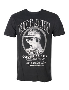 Tee-shirt métal pour hommes Elton John - LIVE IN CONCERT - AMPLIFIED - ZAV210C17