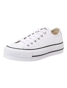CONVERSE Baskets basses 'CHUCK TAYLOR ALL STAR LIFT OX LEATHER' blanc