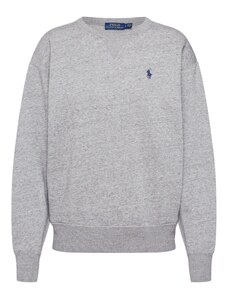 Polo Ralph Lauren Sweat-shirt 'LS PO-LONG SLEEVE-KNIT' gris