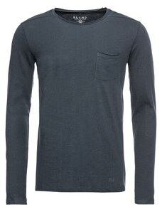 BLEND T-Shirt 'Nicolai' bleu-gris