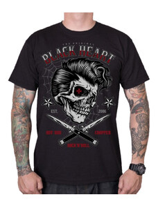 Tee-shirt street pour hommes - DENY BOY - BLACK HEART - 001-0152-BLK