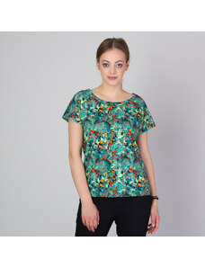 Willsoor T-shirt pour femme avec imprimé floral 11787