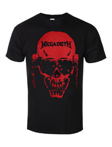 Tee-shirt métal pour hommes Megadeth - Contrast Red - ROCK OFF - MEGATS03MB