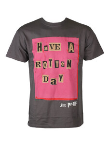 Tee-shirt métal pour hommes Sex Pistols - Rotten Day - ROCK OFF - SPTS08MC