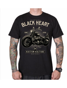T-Shirt pour hommes - MOTORCYCLE - BLACK HEART - 8294