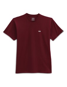 VANS T-Shirt rouge cerise / blanc