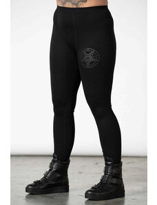 Pantalon pour femmes (leggings) KILLSTAR - Terminal Force Running - Noir - KSRA005268