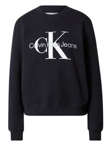 Calvin Klein Jeans Sweat-shirt 'Core' gris clair / noir / blanc