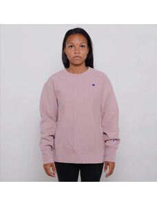 Champion Reverse Weave Crewneck Sweatshirt Women's Antique Pink 113351 PS007