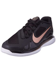 Nike Femme Court Air Zoom Vapor Pro Baskets, Black MTLC Red Bronze White, 38 EU