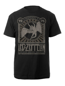 Tee-shirt métal pour hommes Led Zeppelin - Madison Square Garden 1975 Event - NNM - RTLZETSBMAD