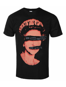 Tee-shirt métal pour hommes Sex Pistols - God Save The Queen - ROCK OFF - SPTS10MB