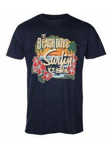Tee-shirt métal pour hommes Beach Boys - Surfin USA Tropical - ROCK OFF - BBTS03MN