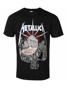 Tee-shirt métal pour hommes Metallica - 40th Anniversary Garage - ROCK OFF - RTMTLTSBGARA METTS55MB