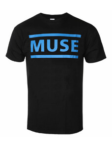 Tee-shirt métal pour hommes Muse - Dark Blue Logo - ROCK OFF - MUSETS01MDBB