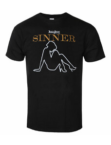 Tee-shirt métal pour hommes Judas Priest - Sin After Sin Sinner Slogan - ROCK OFF - JPTEE23MB