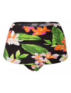 Esther Williams Classic Floral Bikini Pants Années 50 en Noir
