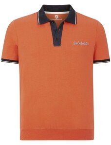 Jan Vanderstorm T-Shirt 'Rul' orange / noir / blanc