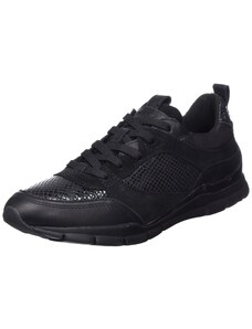 Geox Femme D Sukie C Sneakers, Black, 39 EU