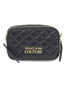 Sac bandoulière Versace Jeans Couture JEANS CHARMS COUTURE RANGE C SKETCH 8 BAGS QUILTED en nappa noir