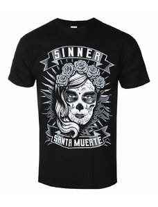 Tee-shirt métal pour hommes Sinner - Santa Muerte SW - ART WORX - 711811-001