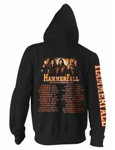Sweat-shirt avec capuche pour hommes Hammerfall - Dominion World Tour - ART WORX - 712063-001