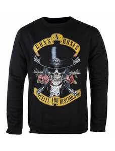 Sweat-shirt sans capuche pour hommes Guns N' Roses - TOP HAT SKULL - AMPLIFIED - ZAV454H32