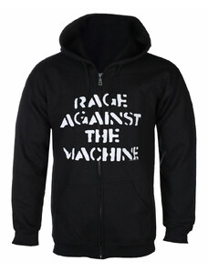Sweat-shirt avec capuche pour hommes Rage against the machine - LARGE FIST - PLASTIC HEAD - RTRAMZHBFIS
