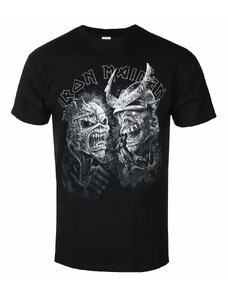 Tee-shirt métal pour hommes Iron Maiden - Senjutsu Large Grayscale Heads - ROCK OFF - IMTEE152MB