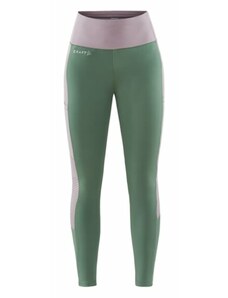 Pantalon femme Craft ADV Essence 2 vert avec violet