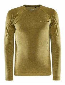 Fonctionnel pour hommes la chemise Craft Core Dry Actif Confort LS Marron