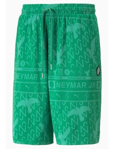 Puma x Neymar Jr Jacquard Men's Shorts Leprechaun Green 535731 82
