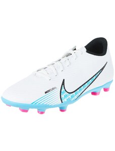 Nike Vapor 15 Club MG, Chaussures Football (FG) Mixte, White/Baltic Blue-Pink Blast, 46 EU
