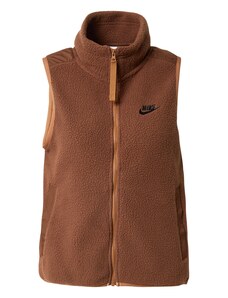 Nike Sportswear Gilet marron / noir