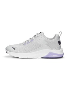 PUMA Unisex Adults' Fashion Shoes ELECTRON E Trainers & Sneakers, FEATHER GRAY-PURPLE CHARCOAL-VIVID VIOLET, 43