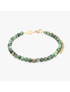 SLOYA Bracelet Serena en pierres Turquoise Africain