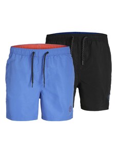 JACK & JONES Shorts de bain 'FIJI' bleu / noir