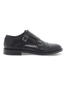 Chaussures sans lacets Guidi Calzature STILE INGLESE en cuir noir