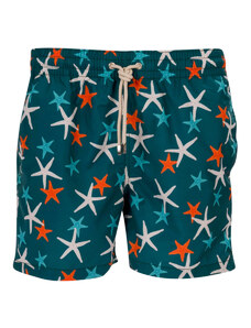 Rivea Starfish Green - Mens Swim Shorts
