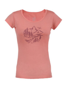 Femmes fonctionnel tee-shirt Direct Alpine Furry Lady corail (nature)